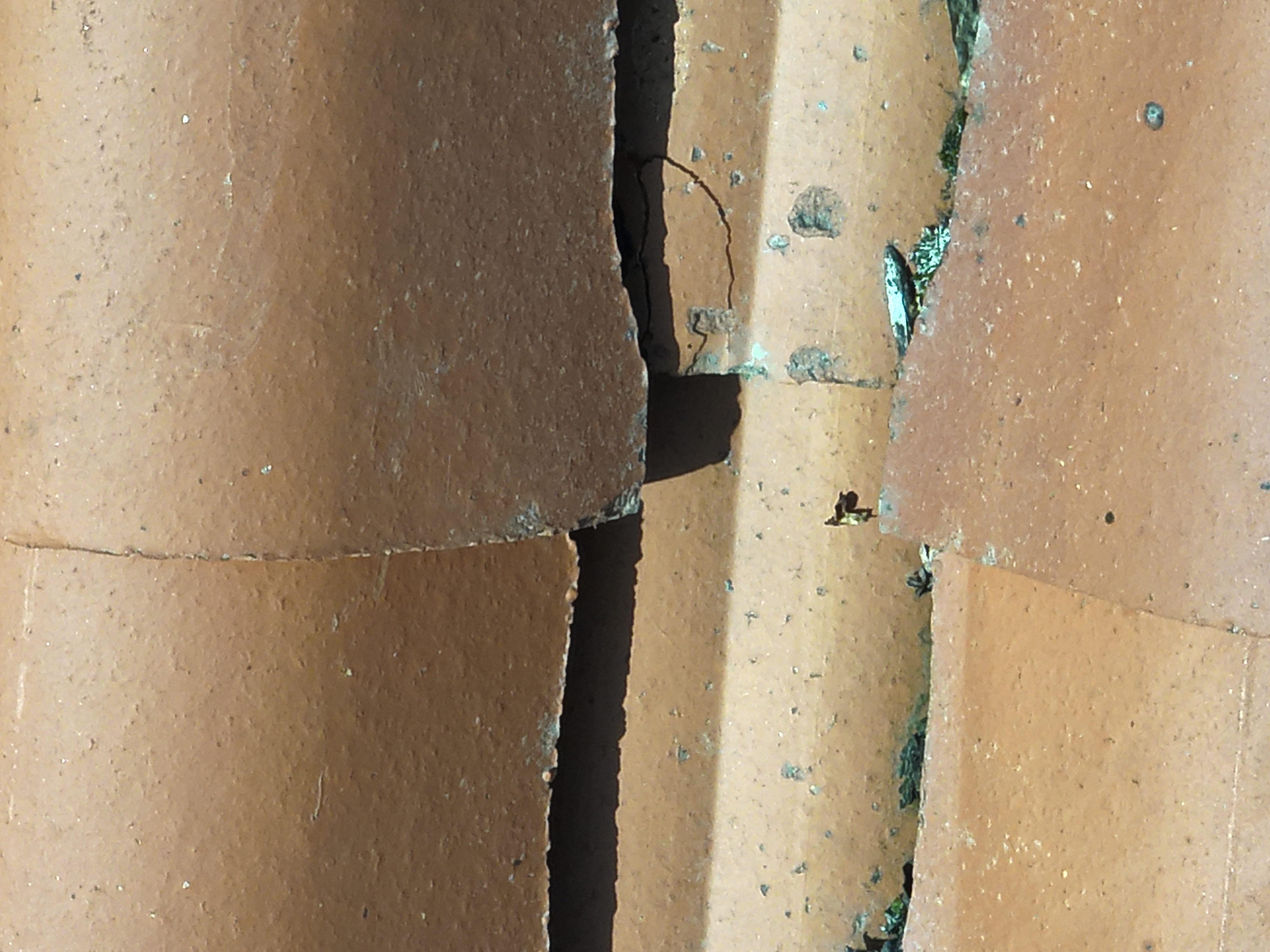 Fissures toiture