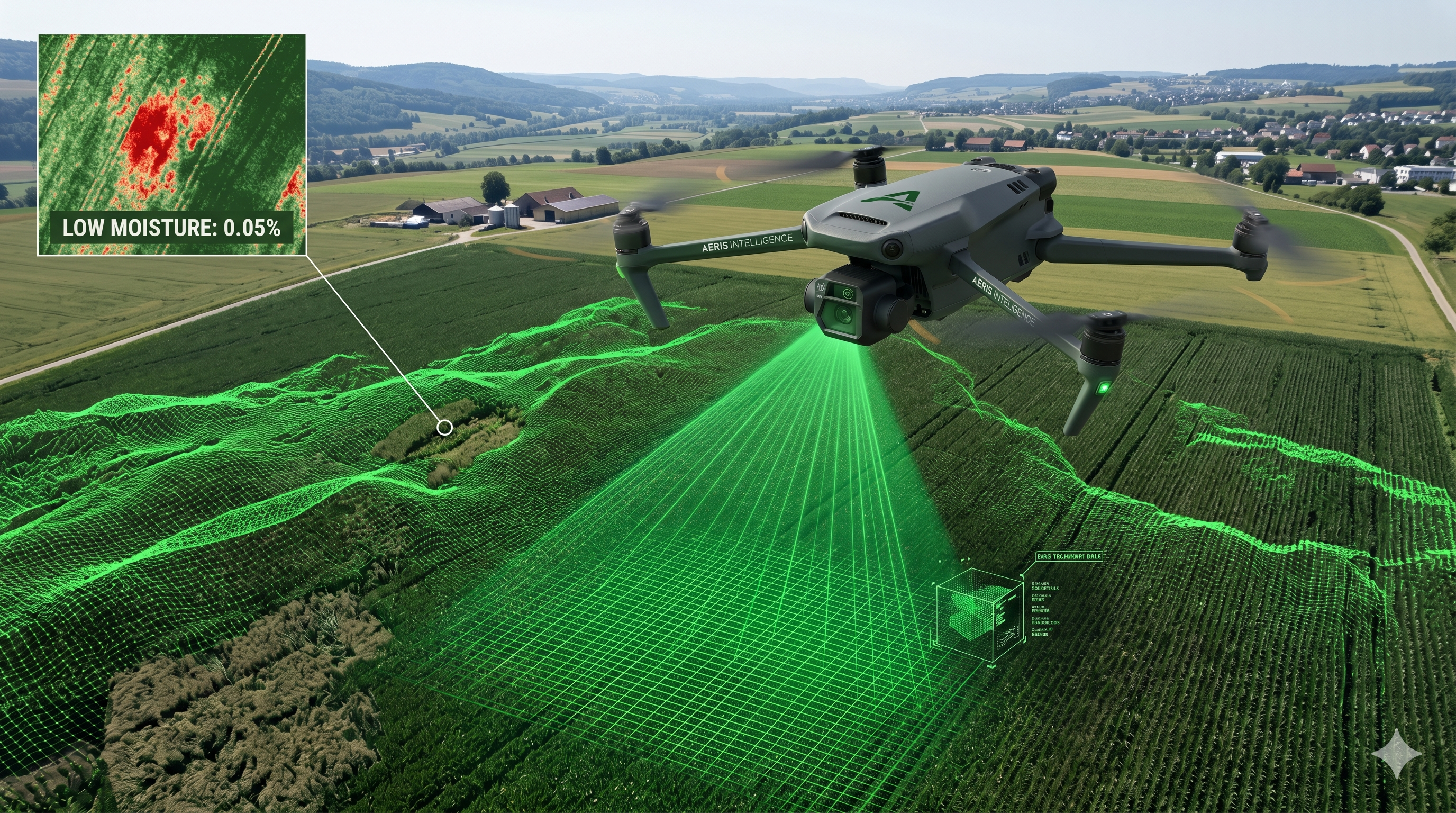 AERIS Intelligence - Analyse multispectrale par drone